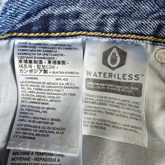 Levi's High Loose Taper Jeans size 27 - Picture 11 of 13